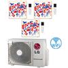 Lg Climatizzatore Condizionatore LG Artcool Gallery PHOTO R32 Trial Split Inverter 9000 + 9000 + 12000 BTU con U.E. MU3R19 NOVITÁ Classe A+++/A++