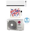 Lg Climatizzatore Condizionatore LG Dualcool Deluxe + Artcool Gallery PHOTO R32 Wifi Dual Split Dual Inverter 12000 + 18000 BTU con U.E. MU3R19 NOVITÁ Classe A+++/A++