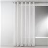 HomeMaison.com Tenda in garza tessuta, grande larghezza, bianco, 200 x 260 cm