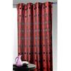 HomeMaison.com HM69851341 - Tenda da arredo con Fantasia a Pois 140 x 260 cm Grigio
