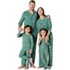 Amazon Essentials x Sofia Grainge Completi Coordinati di Pigiami Natalizi per La Famiglia Bimbo, Pacco da 2, Verde Salvia Scuro Holiday, 18 Mesi