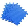 GIODICART Maxi Tappeti Puzzle per Bambini Eva 120x120 cm - Set 4 Pezzi Blu