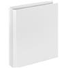 VELOFLEX - Raccoglitore ad anelli Basic A5 meccanismo a 4 anelli, bianco