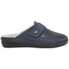 Scholl MAUREEN PRINTED ELASTICATED+MATT SYNTHETIC CIABATTA WOMAN BLUE 39