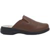Scholl NEW TOFFEE LEATHER CIABATTA WOMAN BROWN 41