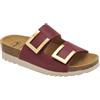 Scholl MONTEREY 2 STRAPS VINTAGE LEATHER WOMAN BORDEAUX 40 MATERIALE PELLE EFFETTO VINTAGE FODERA TOMAIA MICROFIBRA SOTTOPIEDE MICROFIBRA SUOLA EVA FITTING F ALTEZZA TACCO 20 COLLEZIONE S