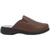Scholl NEW TOFFEE LEATHER CIABATTA WOMAN BROWN 37