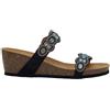 Scholl ORTIGIA MICROFIBRE + IRIDESCENT STONES W BLACK 41
