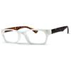 Mast Industria Italiana TWINS PLATINUM DEMI OCCHIALE PREMONTATO BIANCO +1,00