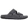 Scholl ABERDEEN 2 STRAPS MAN LEATHER M ANTHRACITE 43