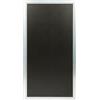 SECURIT LAVAGNA Multiboard NERA 60x115cm cornice ARGENTO Securit SBM-SS-115
