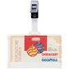 FAVORIT PORTANOME 9X6CM CON CLIP IN PLASTICA 388 FAVORIT 100460578
