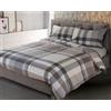 I Magazzini Sorriso Parure copripiumino in puro cotone tinto filo Linea MADISON - CAVALIERI