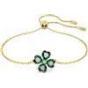 SWAROVSKI BRACCIALE IDYLLIA QUADRIFOGLIO VERDE 5666585