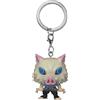 Funko Pop! Keychain: Demon Slayer - Inosuke- Mini Figura in Vinile da Collezione Novità Portachiavi - Riempitivi per Calze - Idea Regalo - Merchandising Ufficiale - Anime Fans - Minifigure