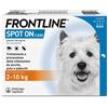 FRONTLINE SPOT ON CANE ANTIPARASSITARIO 2 - 10 KG 3 PIPETTE 3PZ