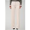 Liu Jo Pantaloni Donna modello flare Panna 42,44