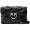 Pinko Borsa Donna LOVE PUFF CLASSIC CL Nero/Argento TU