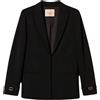 Twinset Milano Twinset Blazer Donna con cinturino ai polsini Nero 48