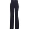 Twinset Milano Twinset Pantaloni Donna flare in crepe Nero 42