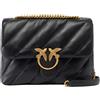 Pinko borsa donna LOVE BIG PUFF CL SHEEP NAPPA Nero/Oro TU