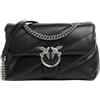 Pinko Borsa Donna LOVE PUFF BABY Nero/Argento TU