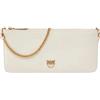 Pinko borsa donna HORIZONTAL FLAT BAG IN PELLE Burro TU