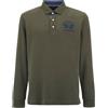 La Martina Polo Uomo BASIC HEAVY JERSEY Verde Militare M