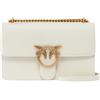 Pinko borsa donna CLASSIC LOVE BAG ONE SIMPLY Bianco/Oro TU