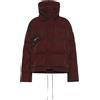 OOF Wear piumino donna in nylon memory Bordeaux M