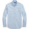 Polo Ralph Lauren camicia uomo oxford custom fit Azzurro S,M,L,XL