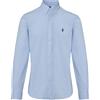 Polo Ralph Lauren camicia uomo fantasia rigata Azzurro M,L,XL,XXL