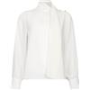 Liu Jo blusa donna con sciarpa Bianco 40,42,46