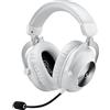 Logitech Auricolare Gaming G PRO X 2 Bluetooth Circumaurale Nero e Bianco