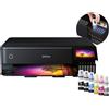 Epson Multifunzione Inkjet EcoTank ET-8550 A3 Nero con Stampa senza bordi