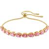 SWAROVSKI BRACCIALE MATRIX, ROSA, PLACCATO COLOR ORO 5707187