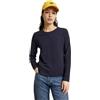 G-STAR Donna Front Seam Top, Blu (osaka blue D24514-4107-3873), XXS