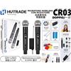 Hutrade Doppio Microfono Wireless CR03 Professionale Anti-Howling 30M mar