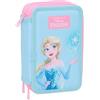 safta FROZEN - Astuccio scolastico con 37 utili inclusi, astuccio per bambini, ideale per bambini dai 5 ai 14 anni, comodo e versatile, qualità e resistenza, 12,5 x 5,5 x 19,5 cm