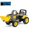 Peg Perego Trattore a Pedali con Ruspa Bambini 3-8 Anni Sedile Regolabile Clacson- Peg