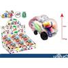 Set 12 Pezzi Plastilina Auto Colori Con Accessori Formine Morbida Bambini hmj