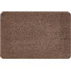 Andiamo 700611 Samson - Zerbino per ingresso in cotone, lavabile in lavatrice a 30 gradi, 60 x 100 cm, colore marrone