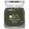Yankee Candle XMAS candela media signature - silver sage & pine
