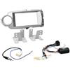 G.M. Production MASCHERINA KIT COMANDI VOLANTE RADIO NAVIGATORE GPS 2 DIN TOYOTA YARIS 2011 2014