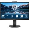 Philips Monitor led 24" Philips B-line 243B9H Full HD 1920x1080p 4ms classe D Nero [243B9H/00]
