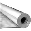 VEVOR Rotolo Isolante Riflettente Doppio, Barriera Radiante in Tessuto Non Perforato, Spessore 0,15 mm, 38,1 mx 1,22 m, Scudo Riflettente del Calore in Alluminio Bifacciale, per Tetti di Finestre