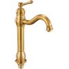 VEVOR Rubinetto Monocomando per Lavello, Rubinetto Miscelatore in Ottone Massiccio Design Antiriflusso Scarico a Pulsante per Lavello da Cucina, Miscelatore per Acqua 1 o 3 Fori per Bagno, Bar