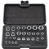 Fervi SERIE 28 Pz CHIAVI A BUSSOLA TORX, ADATTE PER BULLONI TORX CHROME - VANADIUM FERVI 0195