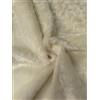 CRS Fur Fabrics Plain Fun Faux Fur Fabric Material (off White), 1Mtr-150cmx100cm Tessuto in Finta Pelliccia, Tinta Unita, Colore Sporco, Acrilico, Bianco Ecru, 1Mtr - 150cm x 100cm