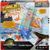 Jurassic World Mattel games - salve le scimmie jurassic world la rinascita, gioco per bambini e famiglia con torre oceanica e spinosauri ispirati al film